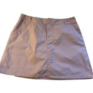 Sonoma Life+Style Size 14 Skort Peach Skirt shorts, Pockets, Zipper Beltloops